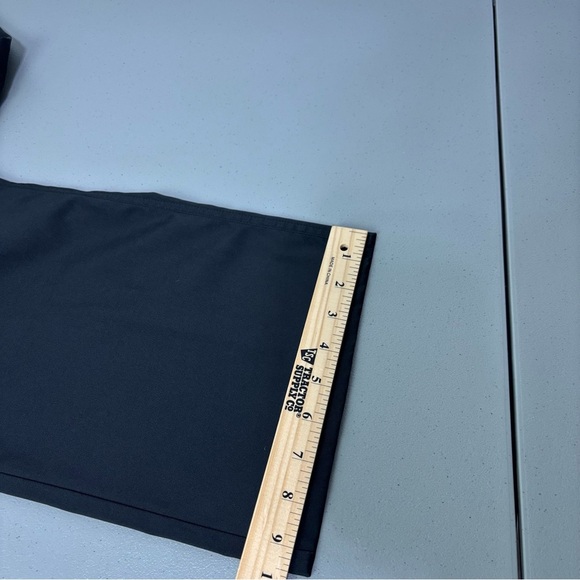 Nike Men's Golf Training Pant Black Size 32 Zip Flat Front Straight Leg - Picture 14 of 15